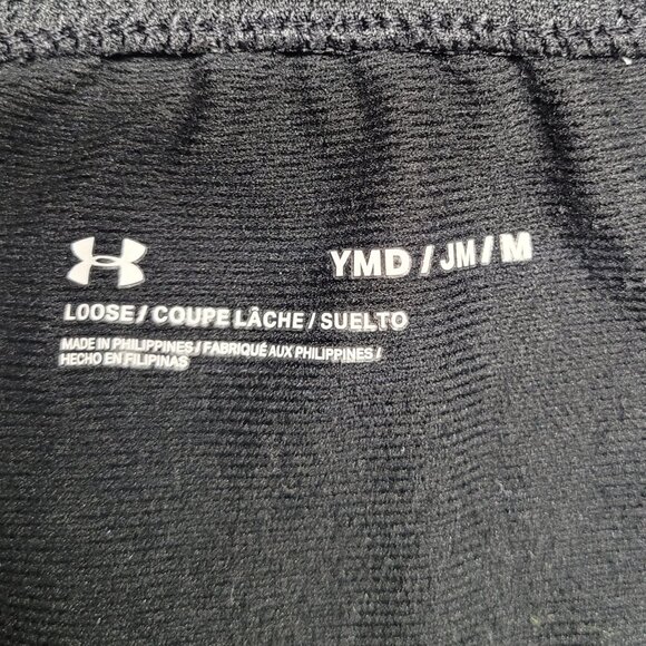 Under armour Boy’s sweatpants size Medium color gray black - Picture 2 of 6